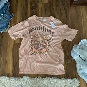Oversized American Eagle Sublime Tee